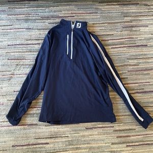 Men’s Navy Blue FootJoy Quarter Zip (M)